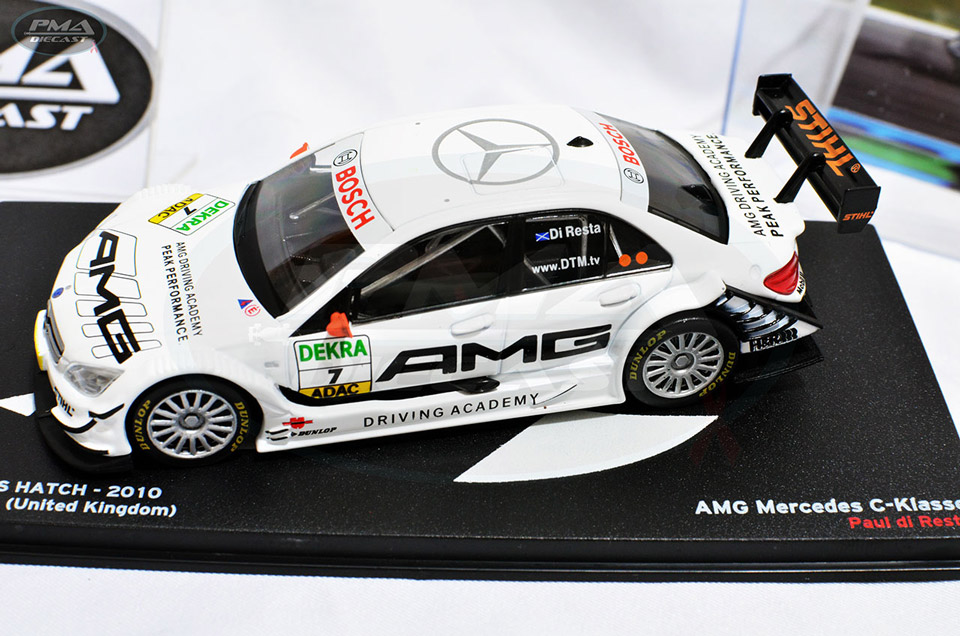 PAUL DI RESTA 2010 MERCEDES-BENZ AMG C-KLASSE DTM 1:43